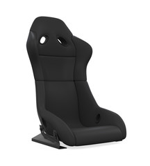 Sport Car Seat Isolated