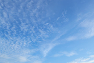 blue sky and cloud