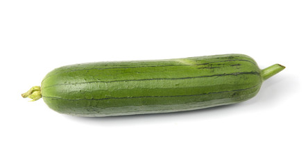 Zucchini vegetable isolated on white background