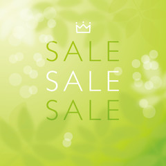 背景イラスト　新緑