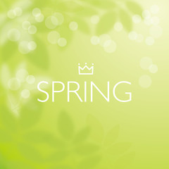 背景イラスト　新緑