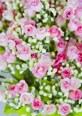 Abstract background of flowers