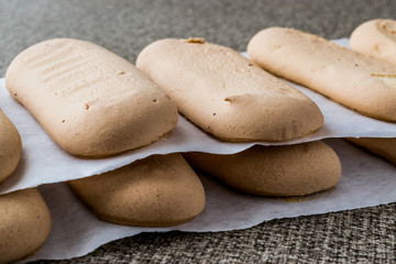 Ladyfinger or Savayer Cookies / Biscuits.