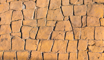 Abstract background with different shapes