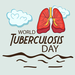 Fototapeta premium Tuberculosis Day.