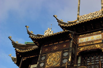 Fototapeta premium Arquitectura asiática: pabellón chino