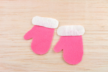 Guantes de fieltro