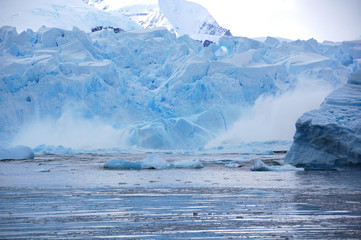 glacier calving