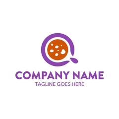 Cake And Cookies Unique Logo Template
