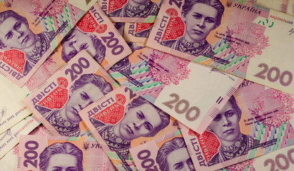 Background of the ukrainian banknotes
