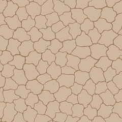Seamless beige background with cracks.