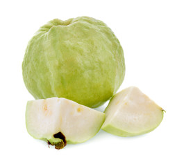 guava fruit isolated on white background