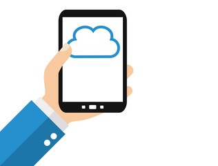 Cloud auf dem Smartphone