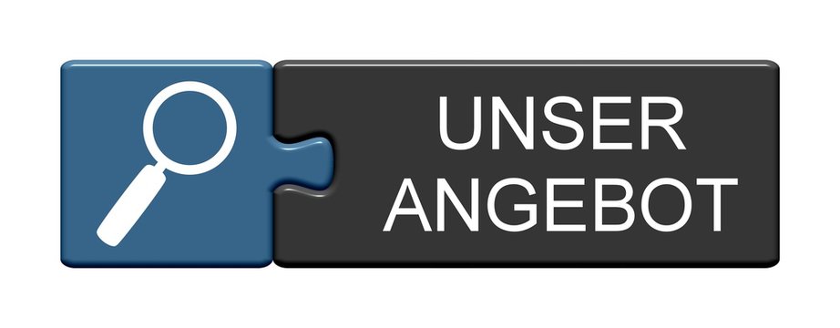 Puzzle Button zeigt Unser Angebot