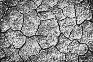 Background of dry cracked soil dirt or earth during drought