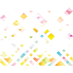 Triangle vector background