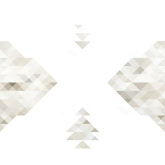 Triangle vector background