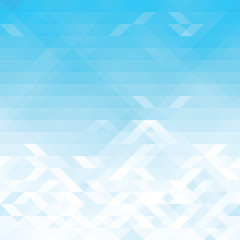 Triangle vector background