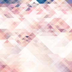 Triangle vector background
