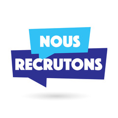 Nous recrutons