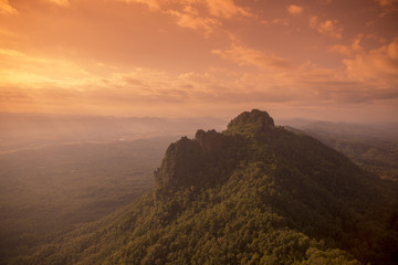 THAILAND LAMPANG LANDSCPAE VIEW SUNRISE