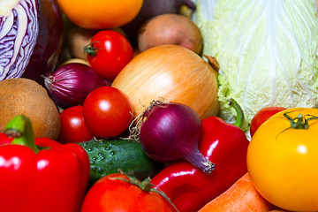 delicious fresh vegetables