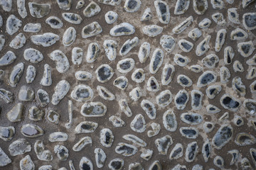 gravel floor as the background texture