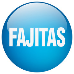 fajitas blue round gel isolated push button