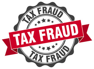 tax fraud stamp. sign. seal