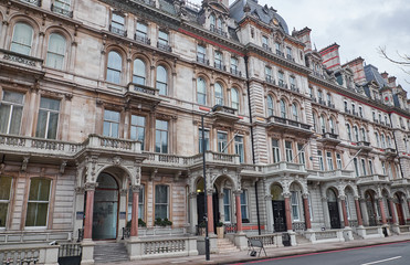 Obraz premium typical upstair downstair buildings