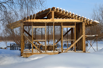 каркас дома