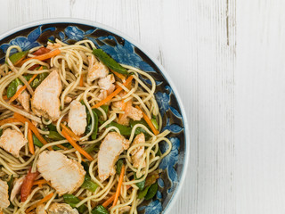 Sweet Chilli Chicken and Noodle Salad