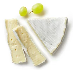 Foto auf Acrylglas Stück Brie-Käse © baibaz