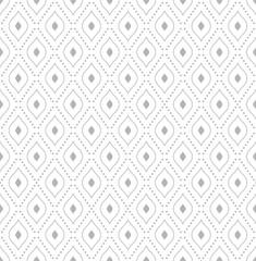 Geometric repeating light silver pattern. Seamless abstract modern texture for wallpapers and backgrounds