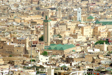 morocco fez ancient city medina casbah 