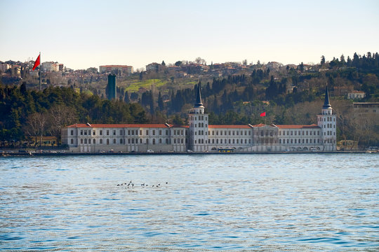 Kuleli Military School on the Bosphorus Strait, Istanbul in Turkey.