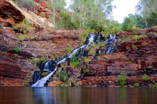 karijini waterfall australiaoutback