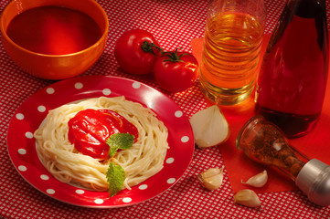 Delicious italian food