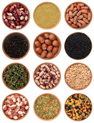 Obraz na płótnie Canvas seeds and spices