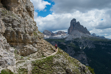 trail running in the alps