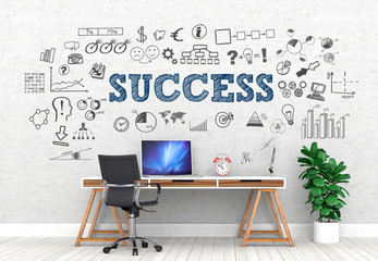 Success / Office / Wall / Symbol