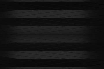 Background black abstract curve background 3D Rendering