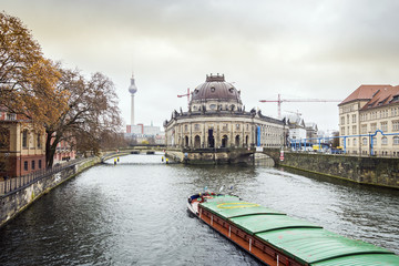 Fototapeta premium Museum island and river Spree, Berlin