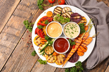 grilled vegetables