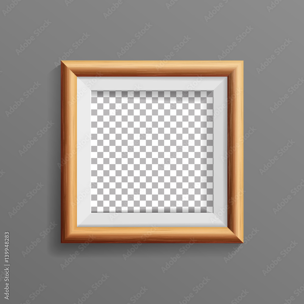 Poster realistic photo frame vector. with soft shadow. good for your presentations.