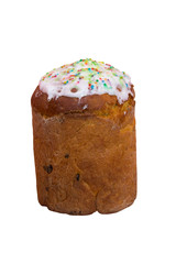 Easter cake with white icing