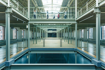 Modern multi storey industrial building