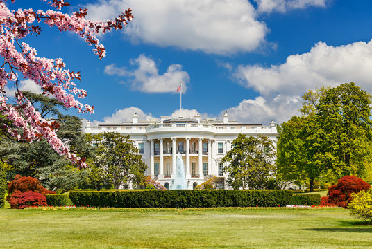 The White House at spring, Washington DC