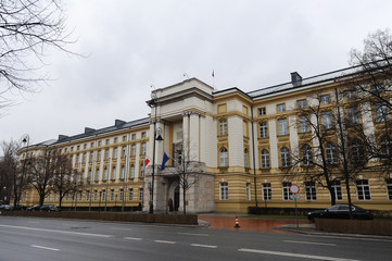 Kancelaria Prezesa Rady Ministrów w Warszawie - obrazy, fototapety, plakaty