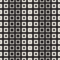 Repeating Geometric Rectangle Tiles. Vector Seamless Pattern.